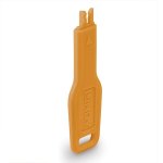 Chave de bloqueio de port RJ-45 Lindy 47896 Laranja ABS