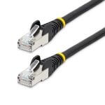 Netzwerkkabel Ethernet CAT6a StarTech.com 1,5 m Schwarz LSZH 10GbE PoE++ S/FTP