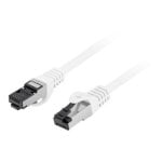 Netzwerkkabel Lanberg Cat8.1 S/FTP 5 m weiß