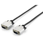 VGA-Kabel Equip 20 m Männlich-Männlich Schwarz Silber