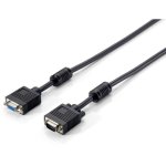 VGA-Kabel 20 m EQUIP Schwarz Stecker Männlich und Weiblich