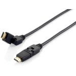 Câble HDMI 2.0 Rotatif EQUIP 5 m 4K/30 Hz Connecteurs Dorés