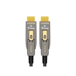 Cable HDMI 2.0 EQUIP 20 m Negro Conectores Dorados
