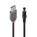 Lindy USB-Kabel 1,5 m USB 2.0 A zu DC Schwarz
