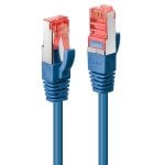 Netzwerkkabel Lindy Cat6 S/FTP 3 m blau
