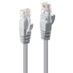 Câble réseau Lindy Cat6 U/UTP 10 m gris RJ-45 à RJ-45