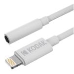 Adaptador Áudio 3,5 mm para Lightning Kodak para iPhone e iPad