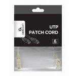Netzwerkkabel UTP CAT6 Gembird Patchkabel 0,25 m grau