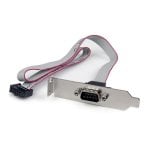 Placa Serie Perfil Bajo StarTech.com DB9 a IDC 10 Pines Small Form Factor