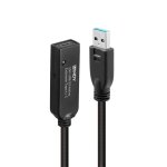 Cable USB Lindy 43376 10 m USB A a USB C 3.2 Gen 1 5 Gbit/s Negro