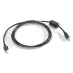 Cable Universal USB A a B Zebra 2,25 m Negro