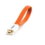 Cable USB 2.0 Ziron ZR204 0,2 m Naranja Micro-USB