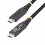 Cable USB4 StarTech.com 50cm USB-C Certifié USB-IF 40Gbps PD 240W 8K