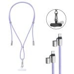 Collar USB-C a USB-C Intenso Handykette 1,65 m Púrpura Carga Rápida 60 W