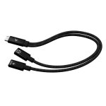 USB-C Splitter I-Tec Audio/Daten + Power Delivery 100W 0,3 m