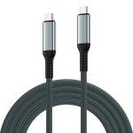 Kabel USB4 Ewent EC1071 1 m USB-C nach USB-C 40 Gbit/s Schwarz
