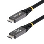 StarTech.com USB4-Kabel 1m USB-C USB-IF-zertifiziert 80Gbps 240W PD EMV-Schutz