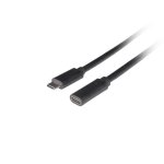 Câble USB-C à USB-C Lanberg 1,5 m USB 3.2 Gen 1 5 Gbit/s Noir