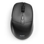 Ratón Port Designs 900715 Inalámbrico Bluetooth 2400 DPI Negro Recargable