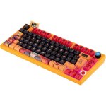 Tastatur Konix Naruto Kx Pro 75% Azerty RGB Hot Swap Dreifach Verbindung