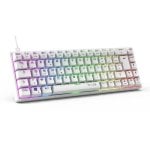 Teclado The G-lab Keyz Titan mecánico compacto con RGB y switches rojos FR (azerty)