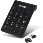 Teclado Yenkee YKB 4020 inalámbrico compacto con adaptador USB-C y pila AAA