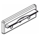 Pieza de repuesto Zebra P1011185 para impresora de etiquetas TTP 2000/KR203/KR403