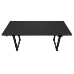 Mesa Gaming Cougar 180 cm Fibra de carbono Ajuste eléctrico negro