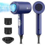 Sèche-cheveux Ionique Professionnel Dam Electronics 1800W 2 Températures 2 Vitesses Bleu