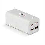 Laden Lindy 73441 100W 4 USB-C Ports GaN Weiß Innen