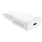 Ladegerät USB-C 25W Celly SLIMTC1C25W Innen Weiß