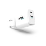 Cargador Urban Factory WCD95UF-ECO 30W USB-C Power Delivery Blanco