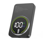 Power Bank Kabellos Leotec 10000mAh 20W Schwarz