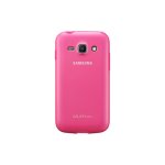 Funda para móvil Samsung EF-PS727B Cover Goma Rosa para Galaxy Ace 3
