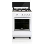 Cocina de gas HAEGER GC-SW6.003D independiente 4 quemadores horno 64L