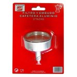 Embudo TECNHOGAR 3 tazas Aluminio Acero