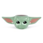 Tazza Pyramid Star Wars The Mandalorian The Child 0,4 L Ceramica Nero Coral Verde