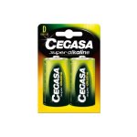 Pila Alcalina LR20 D Cegasa Super 2 unità
