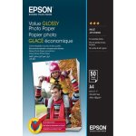 Papel Fotográfico Epson Value Glossy A4 50 Hojas Brillo 183 g/m²