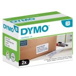 Etichette DYMO LabelWriter ad alta capacità 59x102mm 2 rotoli