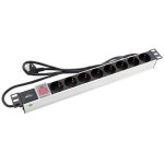 Regleta Monolyth 3050001 8 Tomas Schuko con Interruptor y Protección