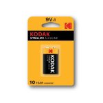 Pila Kodak Xtralife 9V Alcalina 1 Unidad