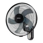 Ventilador de Pared SOGO VEN-SS-21325 50W 40cm 3 Velocidades Oscilante con Mando Temporizador
