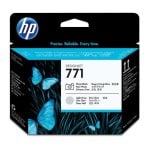 Cabezal de impresión HP DesignJet 771 negro fotográfico/gris claro