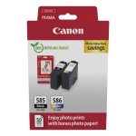 Cartuccia per Cartuccia Canon PG-585/CL-586 Photo Value Pack Originale