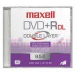 DVD+R DL Maxell 10 Pack 8,5 GB Caja Pastel 8x