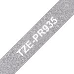 Laminierband Premium Brother TZE-PR935 12mm Weiß auf Silber