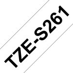 Cinta Rotuladora Brother TZE-S261 36 mm x 8 m Laminée Blanc/Negro