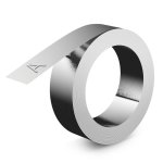 Klebeband DYMO Rhino Aluminium 12 mm x 3,65 m Selbstklebend