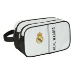 Safta Real Madrid 1. Mannschaft Toilettenbeutel 2 Reißverschlüsse 5 L